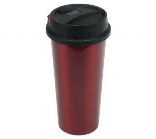 VacuumInsulated Auto Seal 12 oz Stainless Steel Travel Tumbler