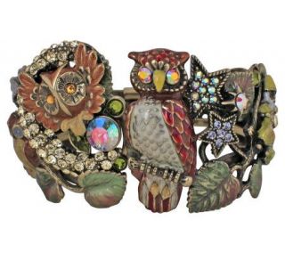 Kirks Folly Legend of the Owl Cuff Bracelet —
