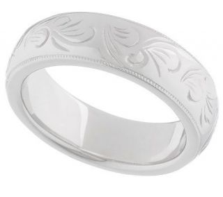 Tacori Epiphany Engraved Vine Design Ring —