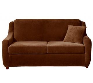 Sure Fit Strech Pearson 3 Piece Full Sleeper Sofa Slipcover — 