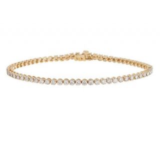 AffinityDiamond 2.00 cttw 8 Tennis Bracelet 14K Gold —