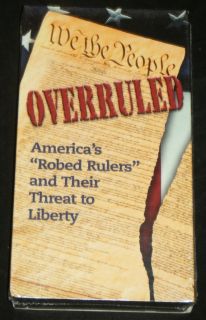 We The People Overruled Cool Ridge VHS SEALED
