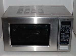Cooks Microwave Oven with Convection Cooking