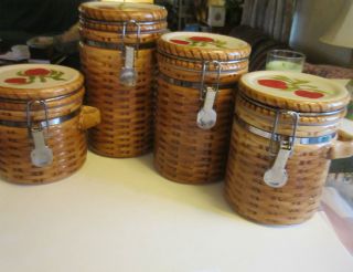  4 Piece Canister Set