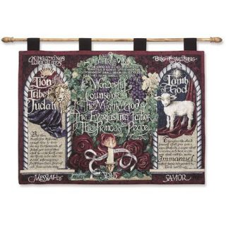 Wonderful Counselor Christian Tapestry Wall Hanging