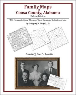 Family Maps Coosa County Alabama Genealogy Plat History
