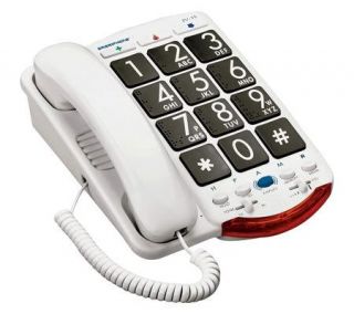 Clarity JV35B Amplified Corded Phone with Braille Characters