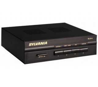 Sylvania SLX4 Dual Source Impedance Matching 4 Pair Speaker Se 