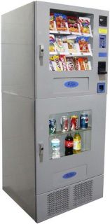 Combination Soda Snack Change Vending Machine Combo New