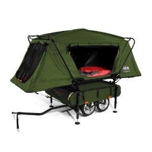  Midget Bushtrekka Bicycle camper Trailer with Oversize Tent Cot