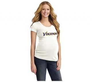 NFL Minnesota Vikings Womens Maternity T Shirt —