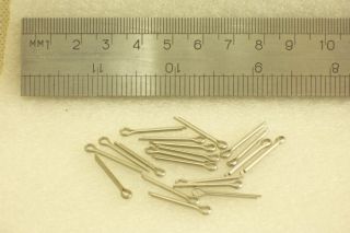 Cotter Pins Stainless Steel 1 5mm Dia 16mm Length 3 5mm Head Dia 20