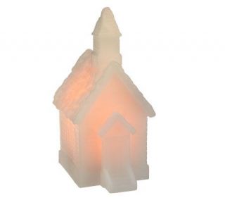 Candle Impressions Church or House Flameless Candle w/ Timer