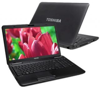 Toshiba 15.6 Notebook   4GB RAM, 320GB HD, DVD& Webcam —