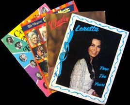 Lot 4 Vintage Country Western Music Stars Programs Autographs Singers