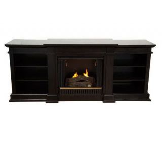 Fresno Freestanding Fireplace w/Screen by Real Flame —