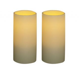 Pacific Accents 3 x 6 Indoor/Outdoor Flameless Candles —
