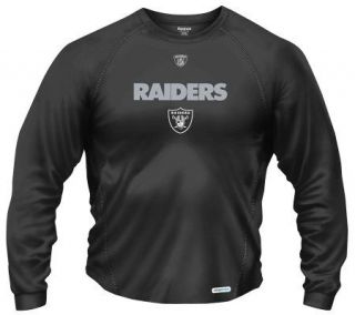 NFL Oakland Raiders Sideline Authentic Long Sleeve T Shirt —