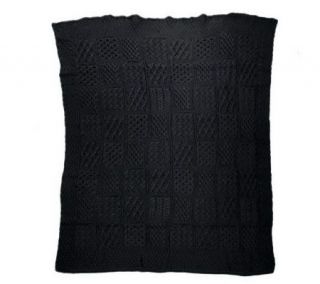 Aran Craft Merino Wool 10 Stitch 50 x 60 Throw —