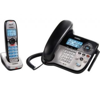 Uniden DECT 6.0 Corded/Cordless Digital Answering System —