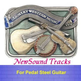 Country Western Music Vol 1 2 Sound Track For Pedal Steel Guitar