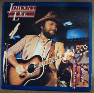 Johnny Lee Greatest Hits LP Early 80s Country Pop