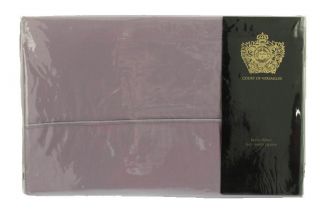 Court of Versailles New Beaux Reves Purple 500TC 94x102 Flat Sheet