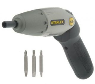 Stanley 4.8V Rechargeable Cordless Screwdriver —