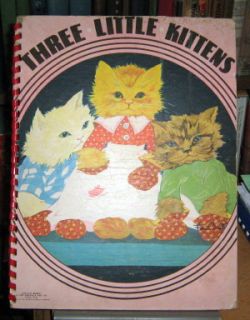 Three Little Kittens Fern Bisel Peat Covers By