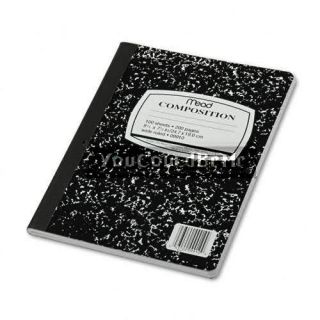 Mead ★ Composition Book Black Marble Cover Notebook Journal Lab