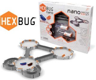 Hexbug Nano Habitat Set Kit Battle Arena Hex Micro Robotic 2 RARE Nano