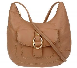 Stone Mountain Ashley Leather Mini Bag with Flap Pocket —