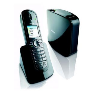  VOIP841 DECT 6 0 Cordless Skype Phone Landline w 3 Receivers