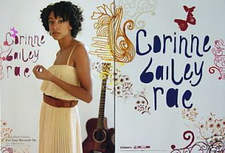 Corinne Bailey Rae Put Your Records on Promo Poster New