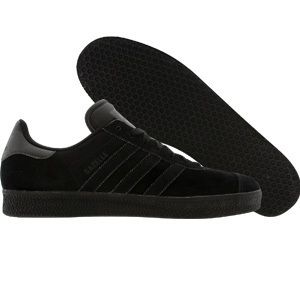 Adidas Originals Gazelle 2 Black Suede Rubber Trainers Low Top Lo New