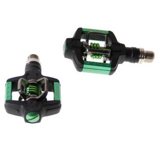 2010 crank brothers candy sl green clipless pedals