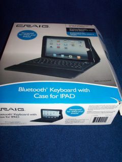 Craig Bluetooth Keyboard w Case for iPad iPad2 CCA4000