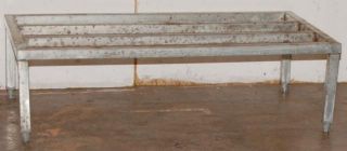 stainless steel dunnage rack 48 x 30 used stainless steel