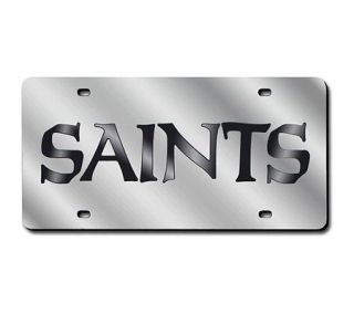 NFL New Orleans Saints Team Laser Tag License Plate —