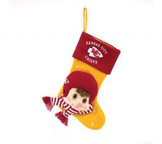NFL Kansas City Chiefs Baby Mascot Stocking —