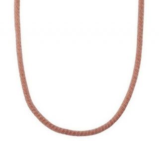Carolyn Pollack Mesh Cord Necklace, Choice of L ength/Color   J312076