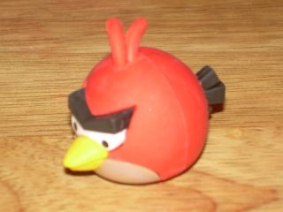  BIRDS Red Bird Figural Puzzle Eraser (gomu) Party Favor Cupcake Topper