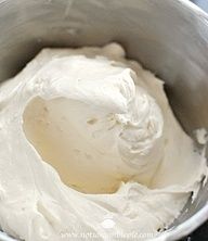 How to make Whipped Cream Cheese Frosting ~ Recipe ~ Auction