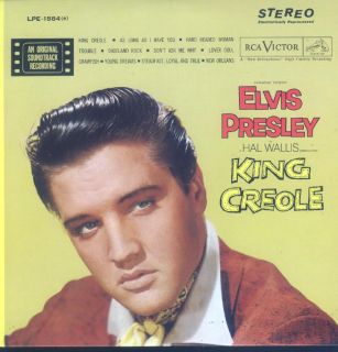 Elvis Presley King Creole LP Canada RCA LPE 1884 Tan Label Stereo
