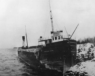 O889 RP 1905 Great Lake Shipwreck Crescent City Duluth MN