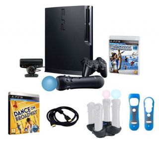 PS3 320GB Move Bundle   Dance on Broadway withAccessories —