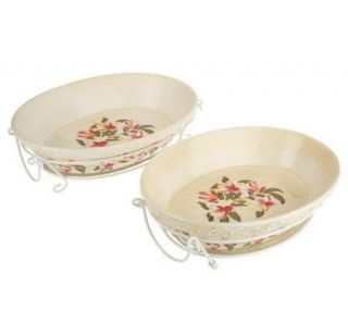 Temp tations Magnolia 6 piece Oval Oven to Table Set —