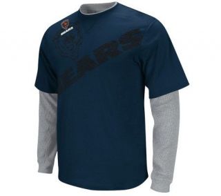 NFL Chicago Bears Scrimmage Splitter Long Sleeve T Shirt —
