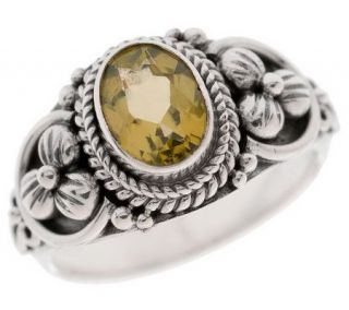 Suarti Artisan Crafted Sterling Gemstone Accent Ring —