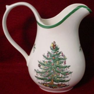  CHRISTMAS TREE S3324 pattrn contemporary PITCHER   48 ounce 8 tall